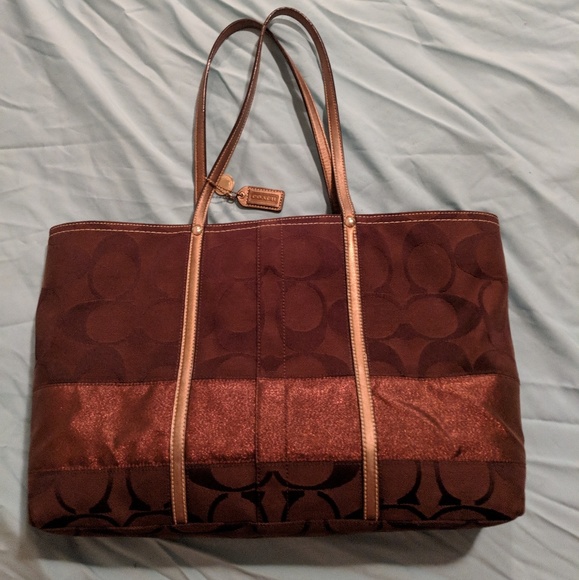 Like new Coach tote - Picture 5 of 5